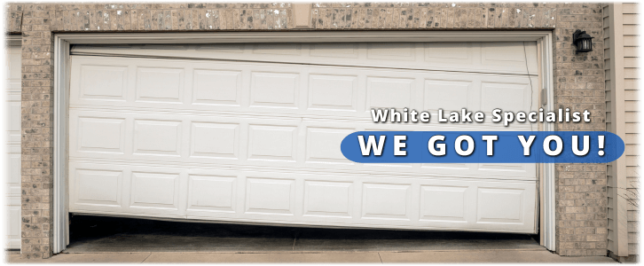 Garage Door Off Track In White Lake